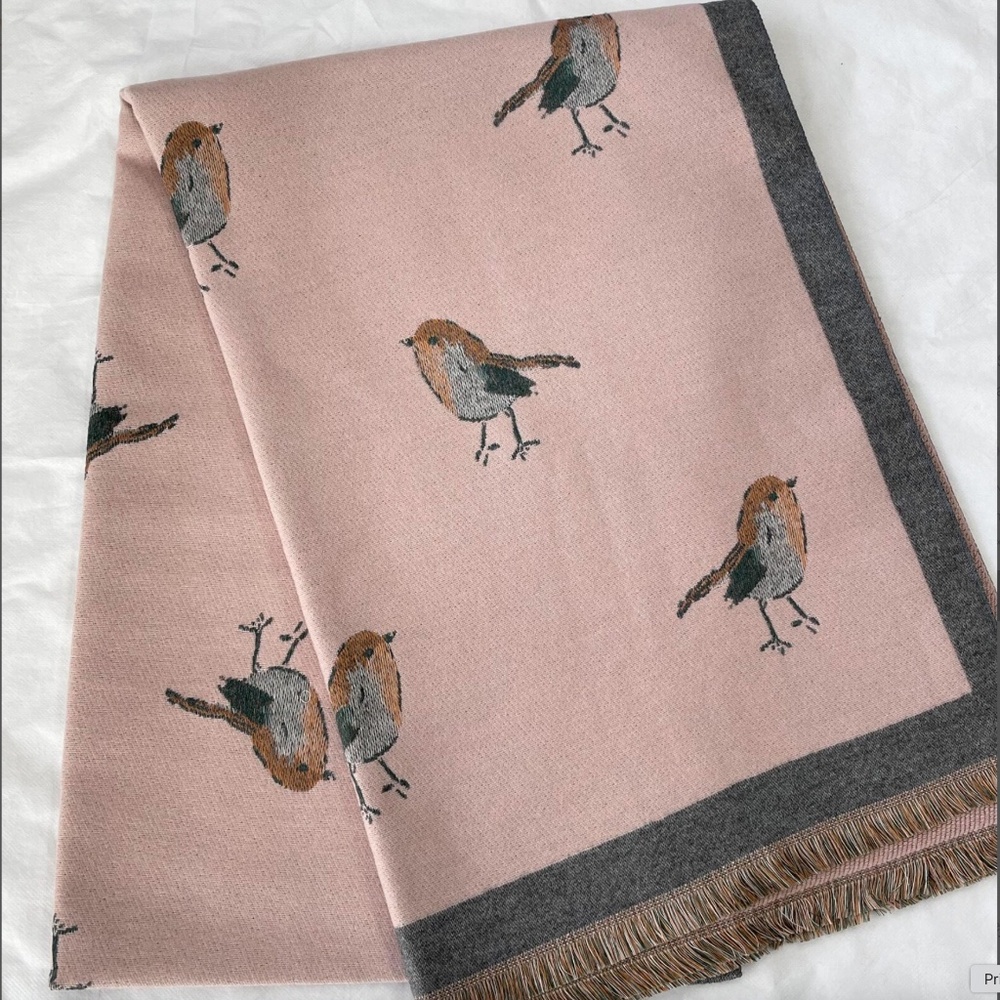 Scarf, Pink Large Scarf, Wool Shawl, Wrap, Warm Pashmina, Winter Accessories